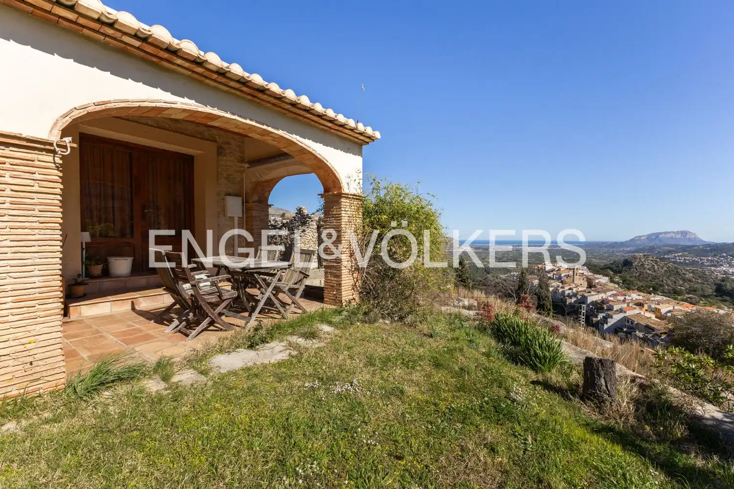 Vista exterior de Casa o chalet en venta en La Vall de Laguar con Calefacción, Jardín privado y Terraza