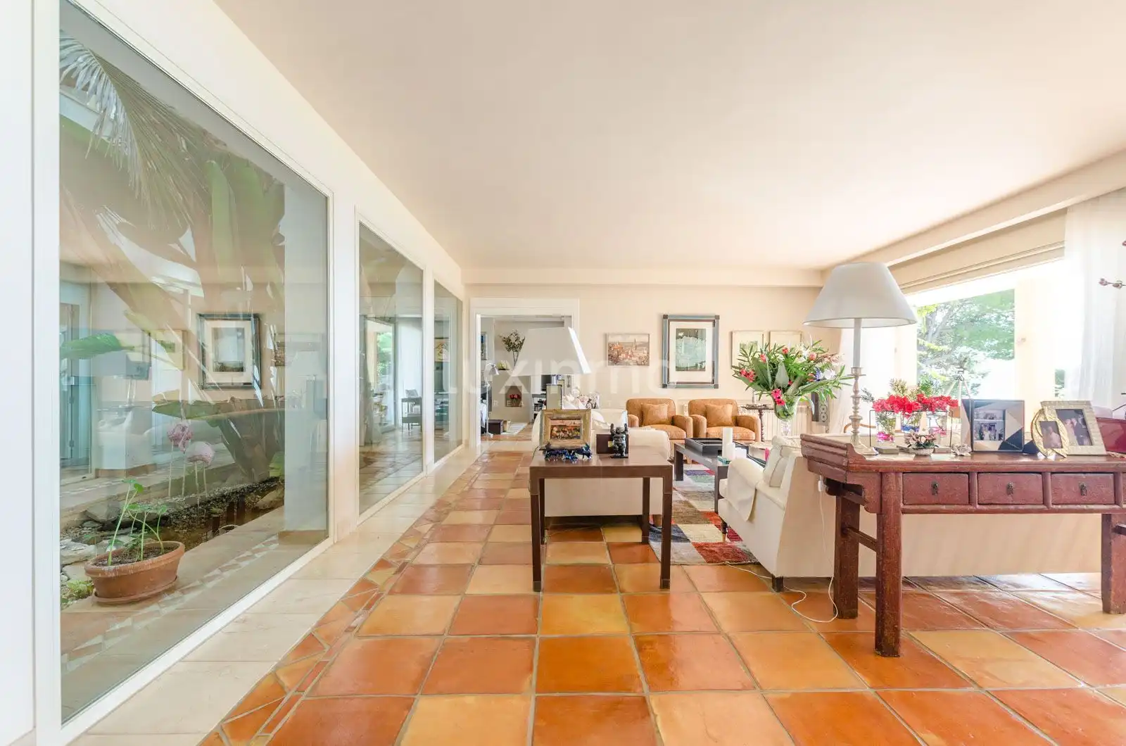 Sala de estar de Casa o chalet en venta en Altea con Aire acondicionado, Calefacción y Jardín privado