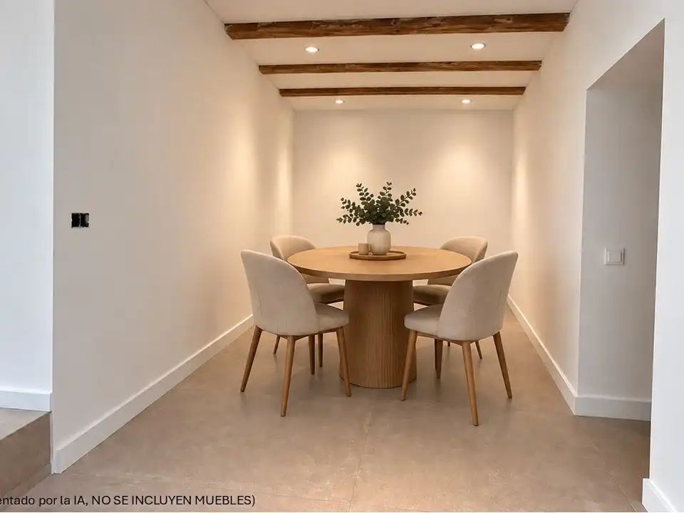Dining room of Detached homes for sale in Elda  with Private garden, Parquet flooring and Terrace