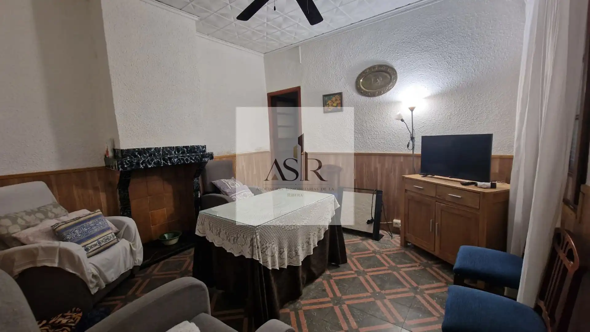Sala de estar de Piso en venta en Carcaixent