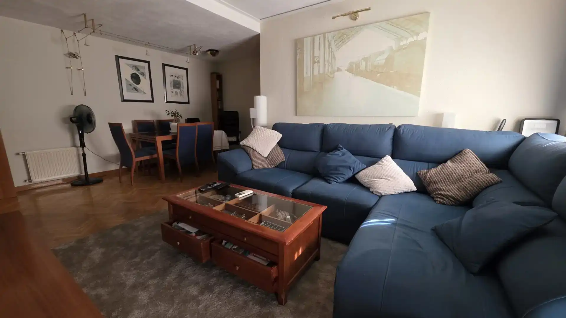 Sala d'estar de Pis en venda en Alcorcón amb Aire condicionat
