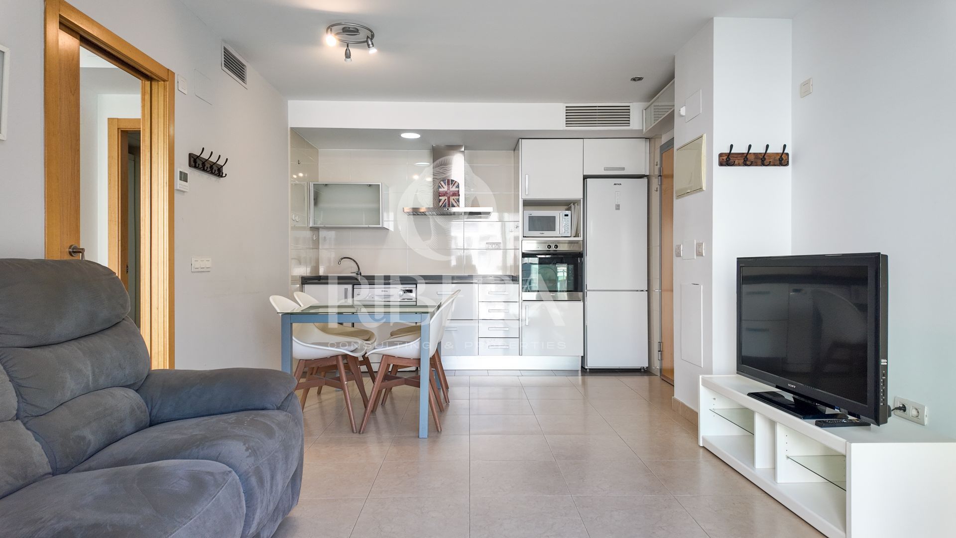 Kitchen of Flat for sale in Torrent  with Air Conditioner, Heating and Terrace