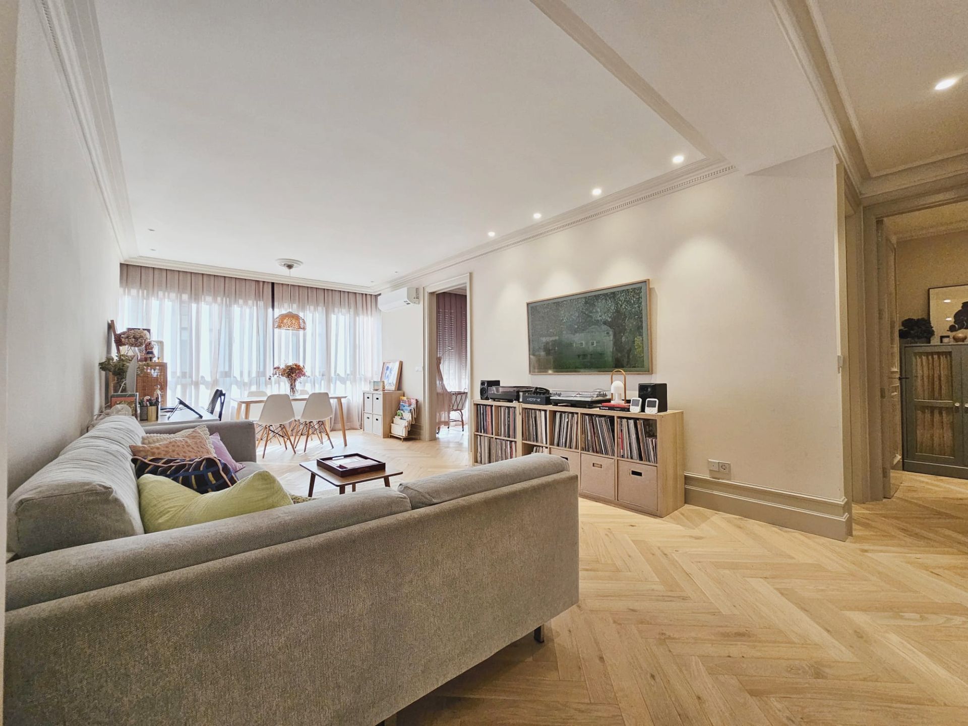 Sala d'estar de Pis en venda en Bilbao  amb Aire condicionat, Calefacció i Traster