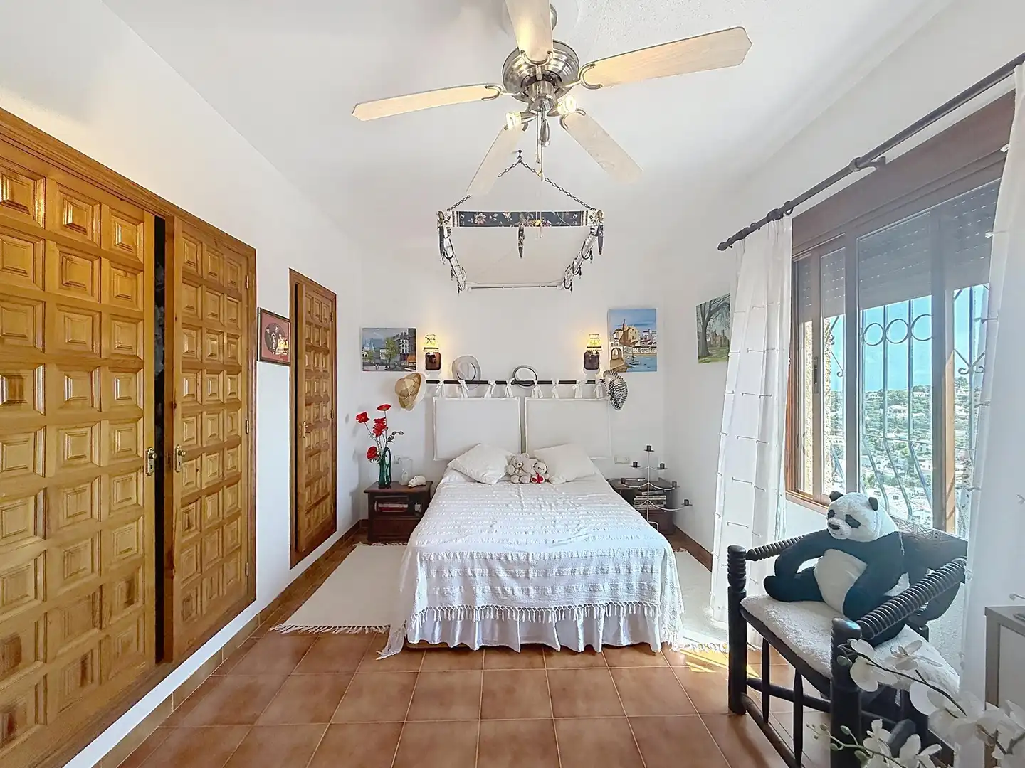 Habitación de Casa o chalet en venta en Benitachell / El Poble Nou de Benitatxell con Aire acondicionado, Calefacción y Jardín privado