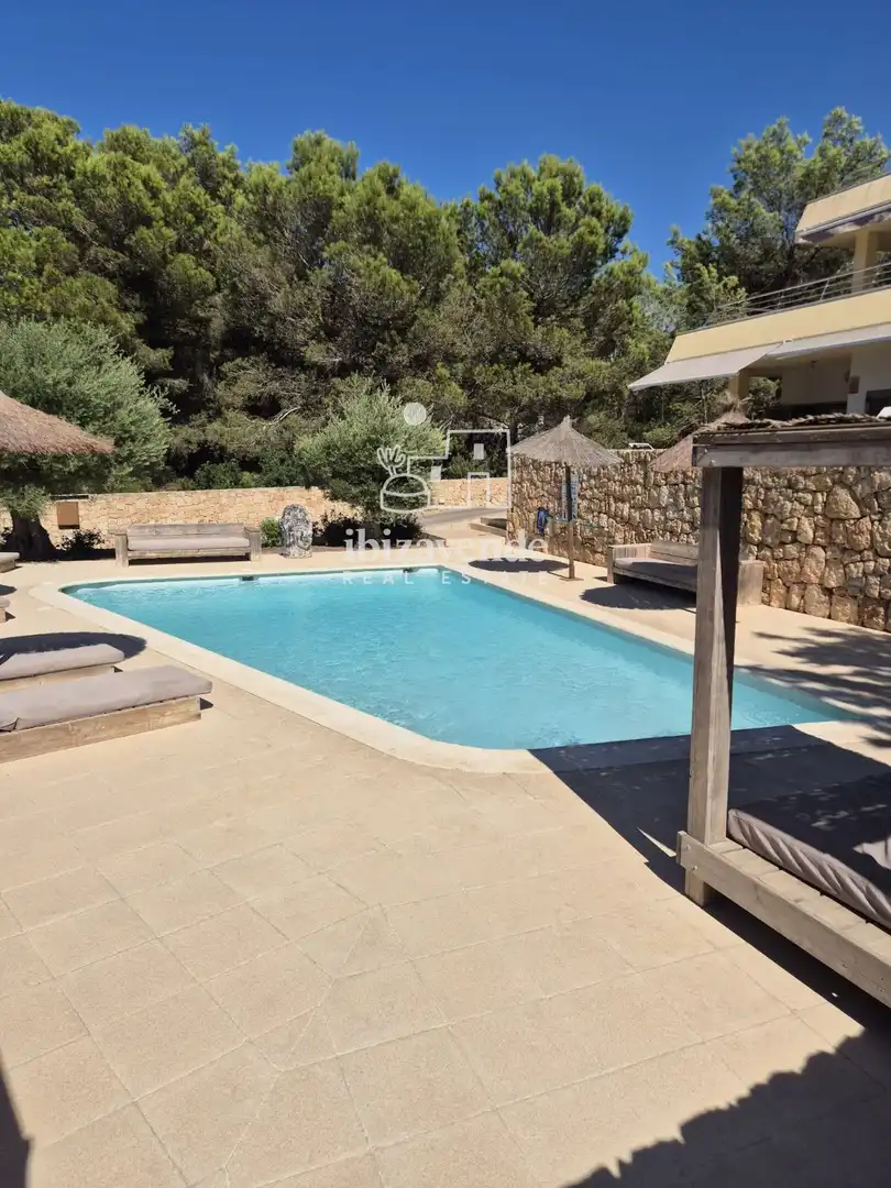 Piscina de Àtic de lloguer en Sant Josep de sa Talaia amb Aire condicionat, Terrassa i Piscina