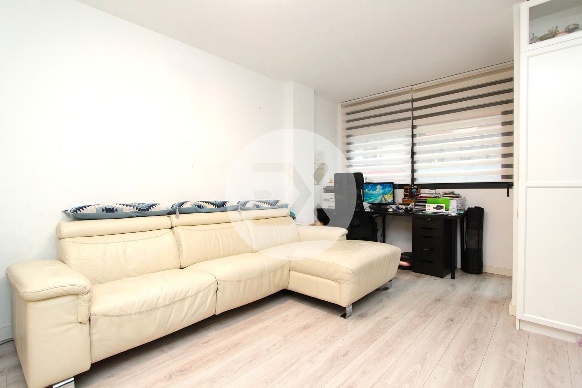 Sala de estar de Piso en venta en Castelldefels con Aire acondicionado, Calefacción y Parquet