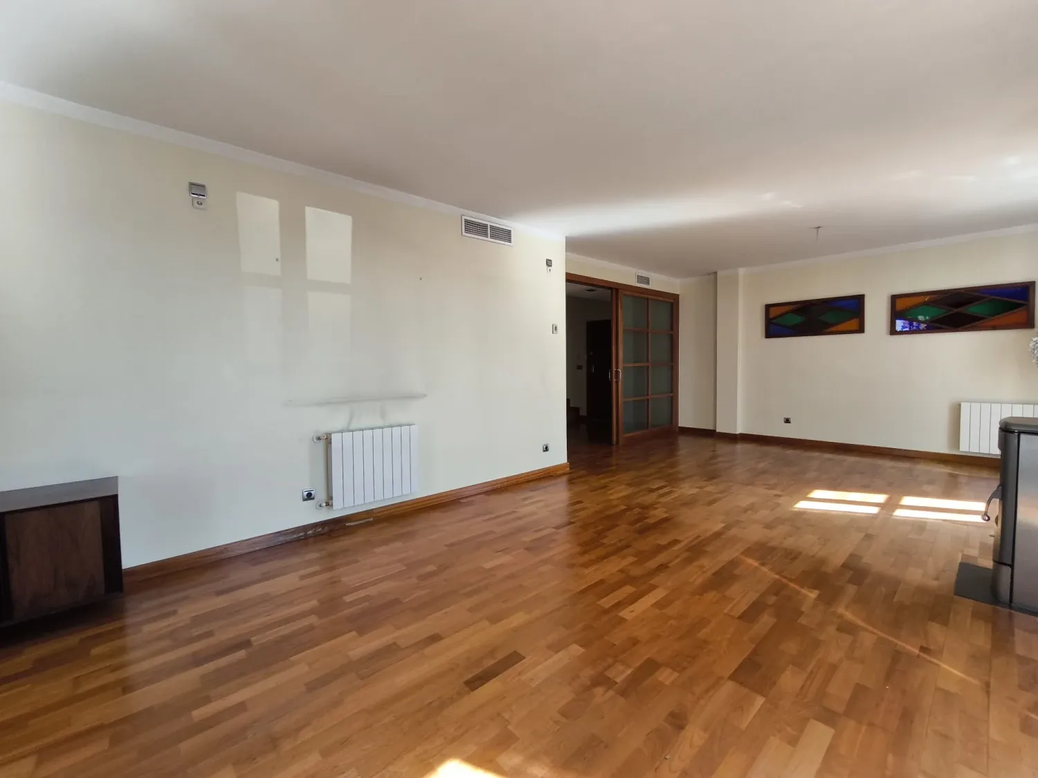 Sala de estar de Dúplex de alquiler en  Murcia Capital con Aire acondicionado, Calefacción y Lavadora