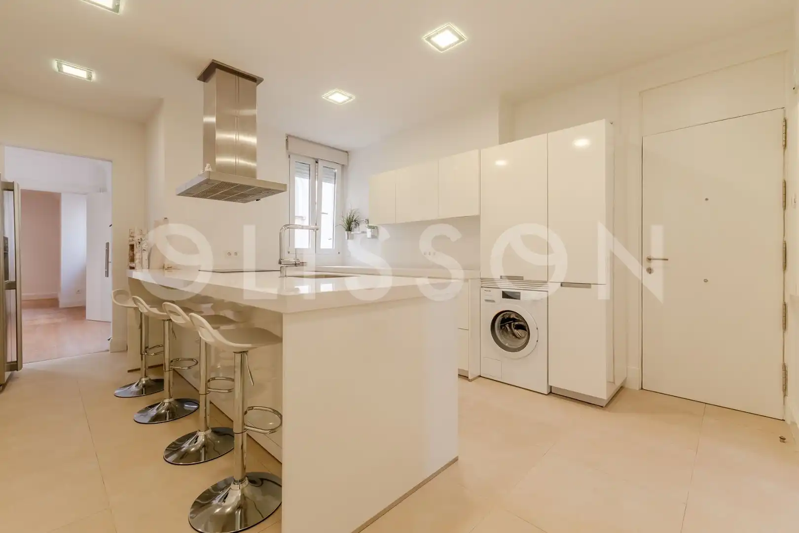 Cocina de Piso de alquiler en Madrid con Aire acondicionado, Calefacción y Trastero