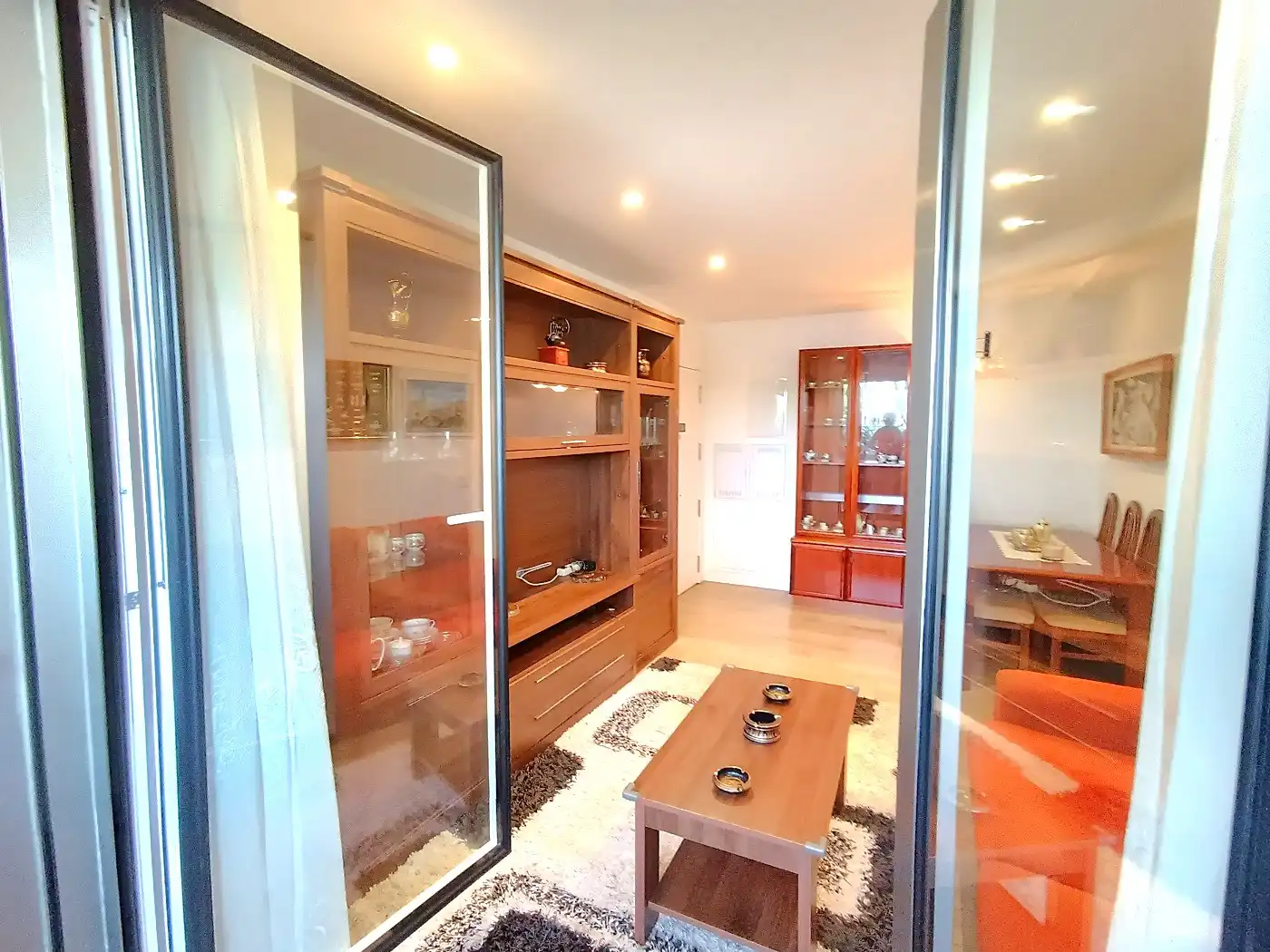 Sala de estar de Planta baja en venta en Sopela con Calefacción, Terraza y Amueblado