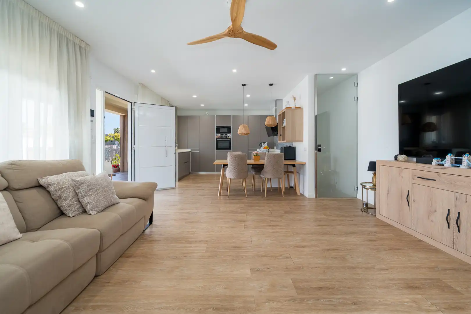 Sala d'estar de Casa o xalet en venda en Marratxí amb Aire condicionat, Calefacció i Jardí privat