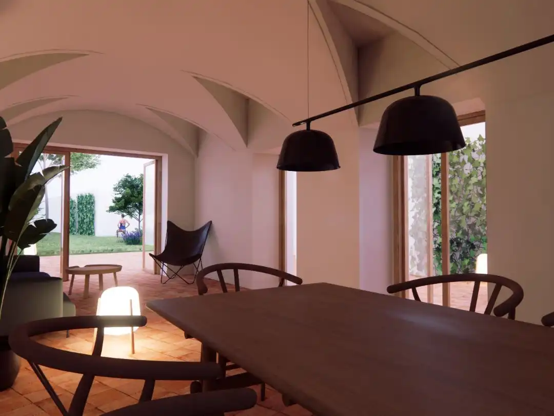 Casa amb jardí en venda a Plaça Sant Pere 3