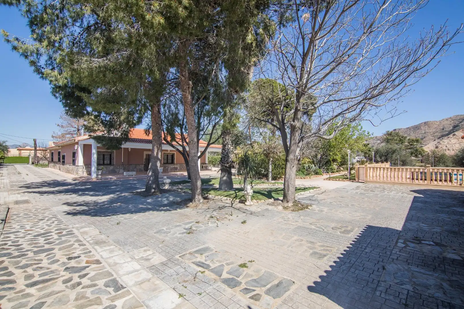 Vista exterior de Casa o chalet en venta en Redován con Jardín privado, Terraza y Piscina