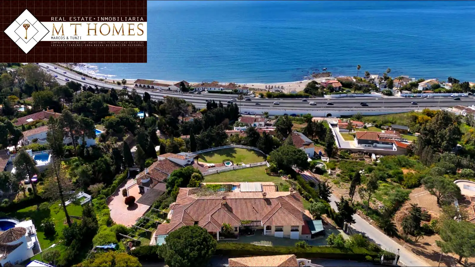 Exterior view of Houses for rent in Mijas  with Private garden, Terrace and Swimming Pool