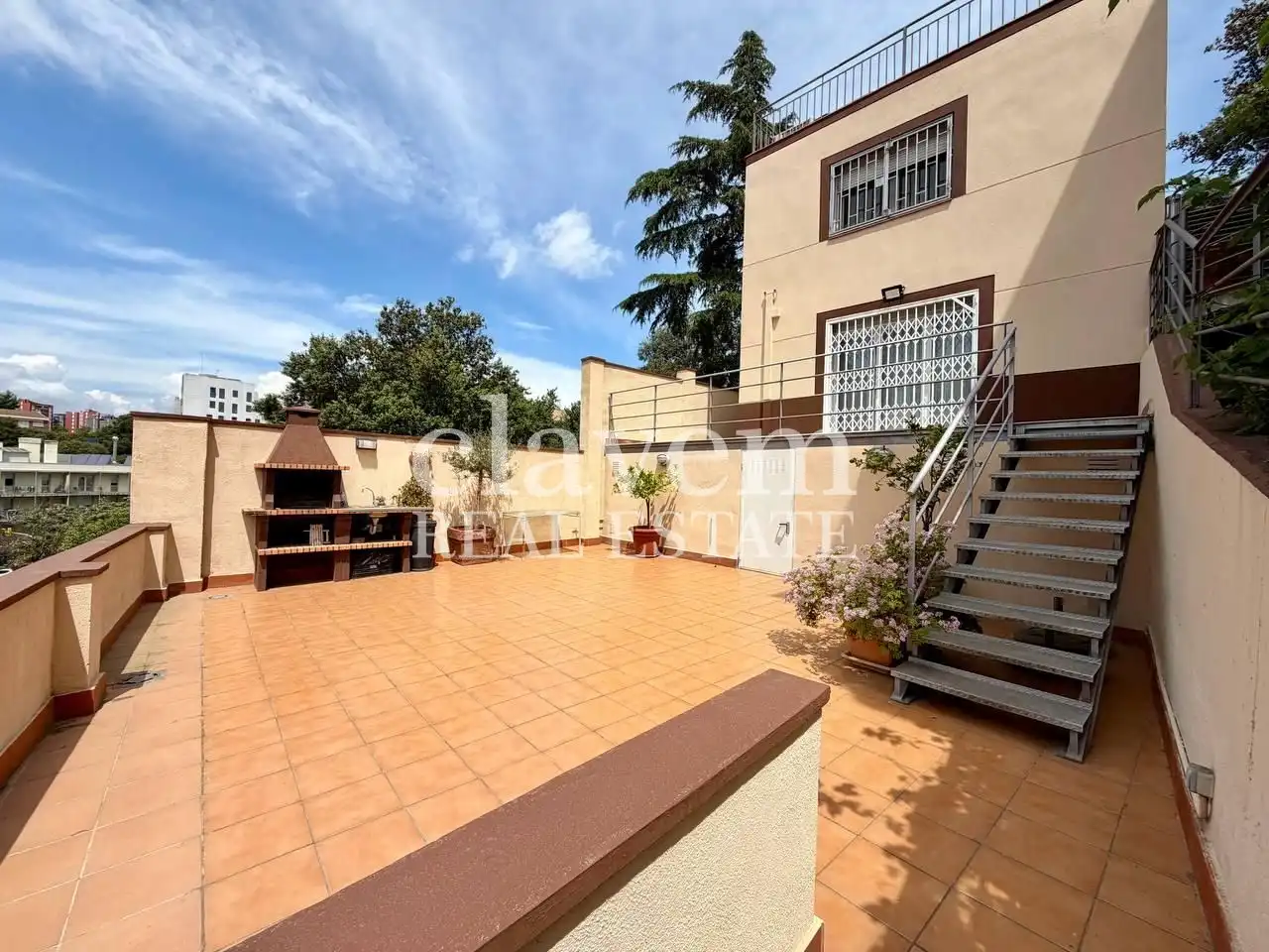 Terraza de Casa o chalet en venta en Barcelona con Aire acondicionado, Jardín privado y Terraza