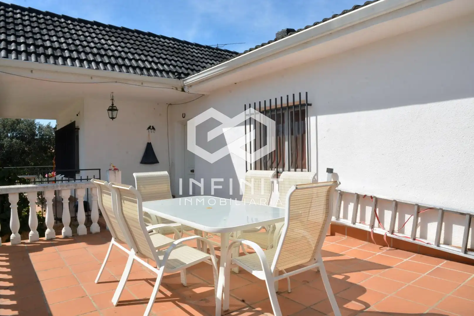 Terraza de Casa o chalet en venta en Valdeaveruelo con Calefacción, Jardín privado y Terraza