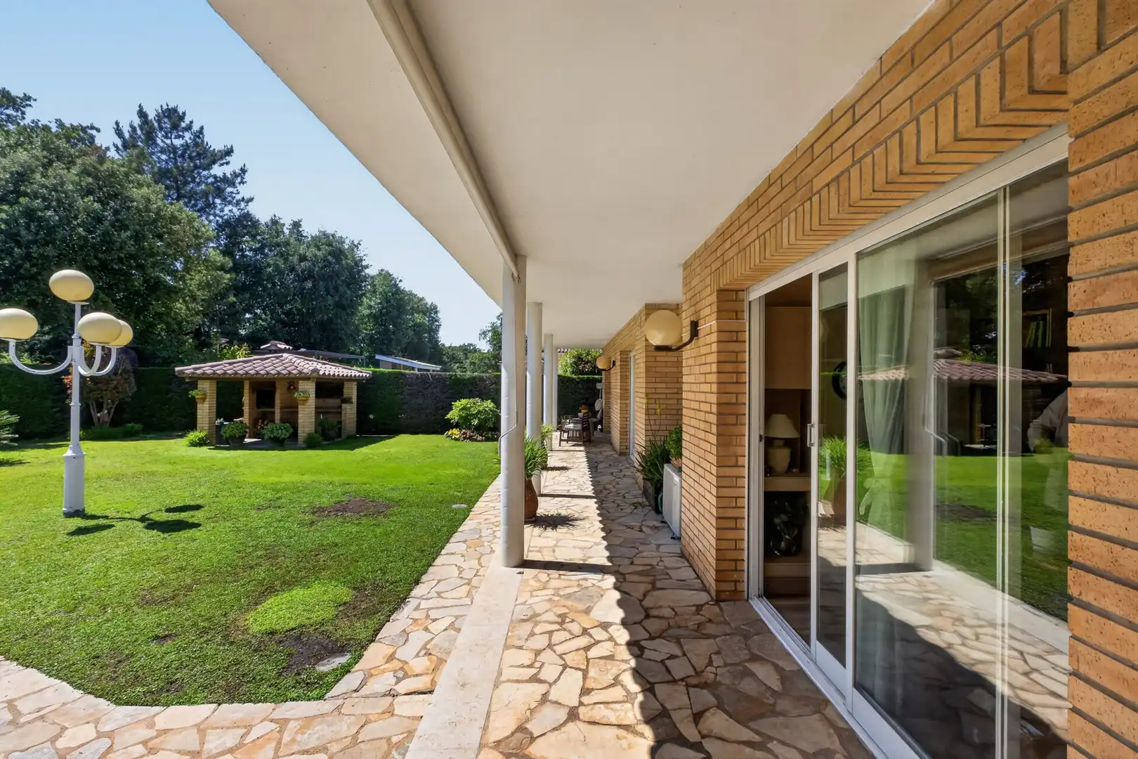 Terrasse von Haus oder Chalet zum Verkauf in Quart mit Klimaanlage, Heizung und Abstellraum