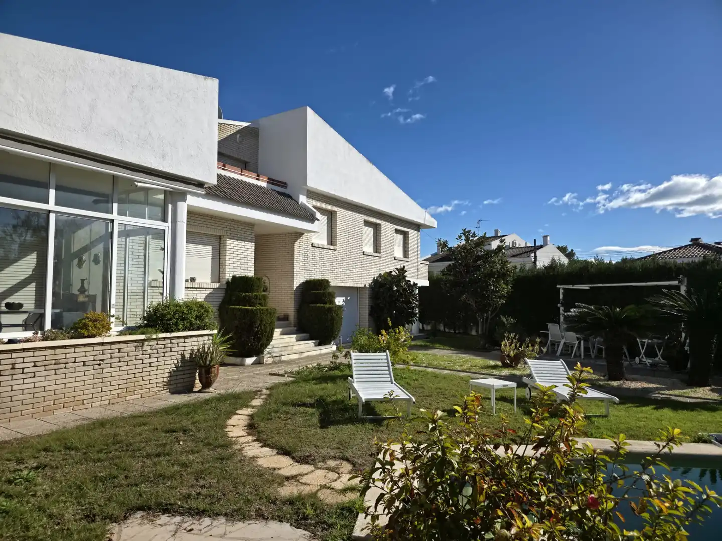 Garden of Houses for sale in Alcanar  with Air Conditioner, Heating and Private garden