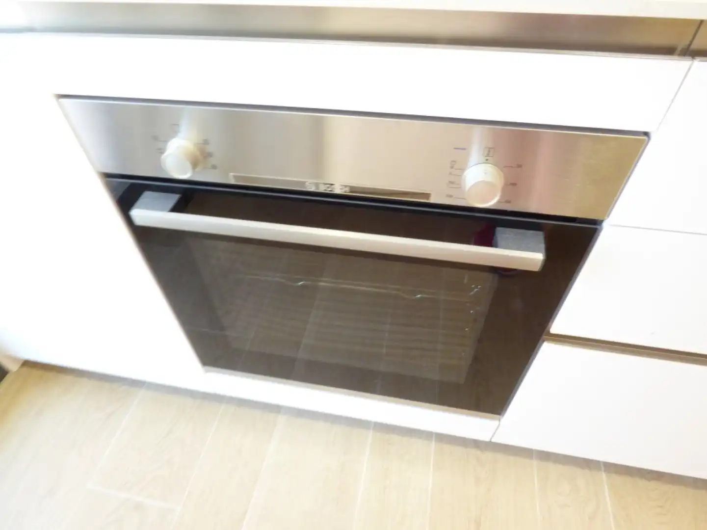 Kitchen of Flat for rent in Madrid  with Air Conditioner, Heating and Private garden