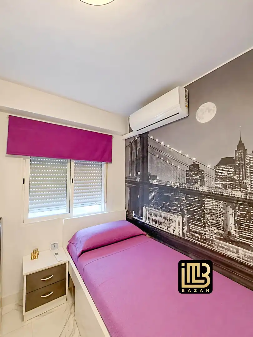 Habitación de Piso de alquiler en Málaga con Aire acondicionado, Calefacción y Amueblado