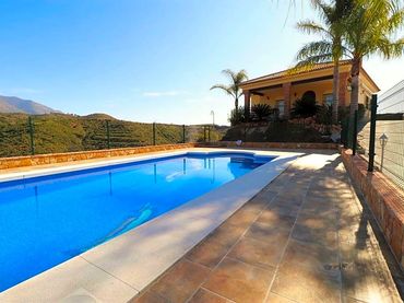 Haus mit Pool zur Miete in Mijas pueblo