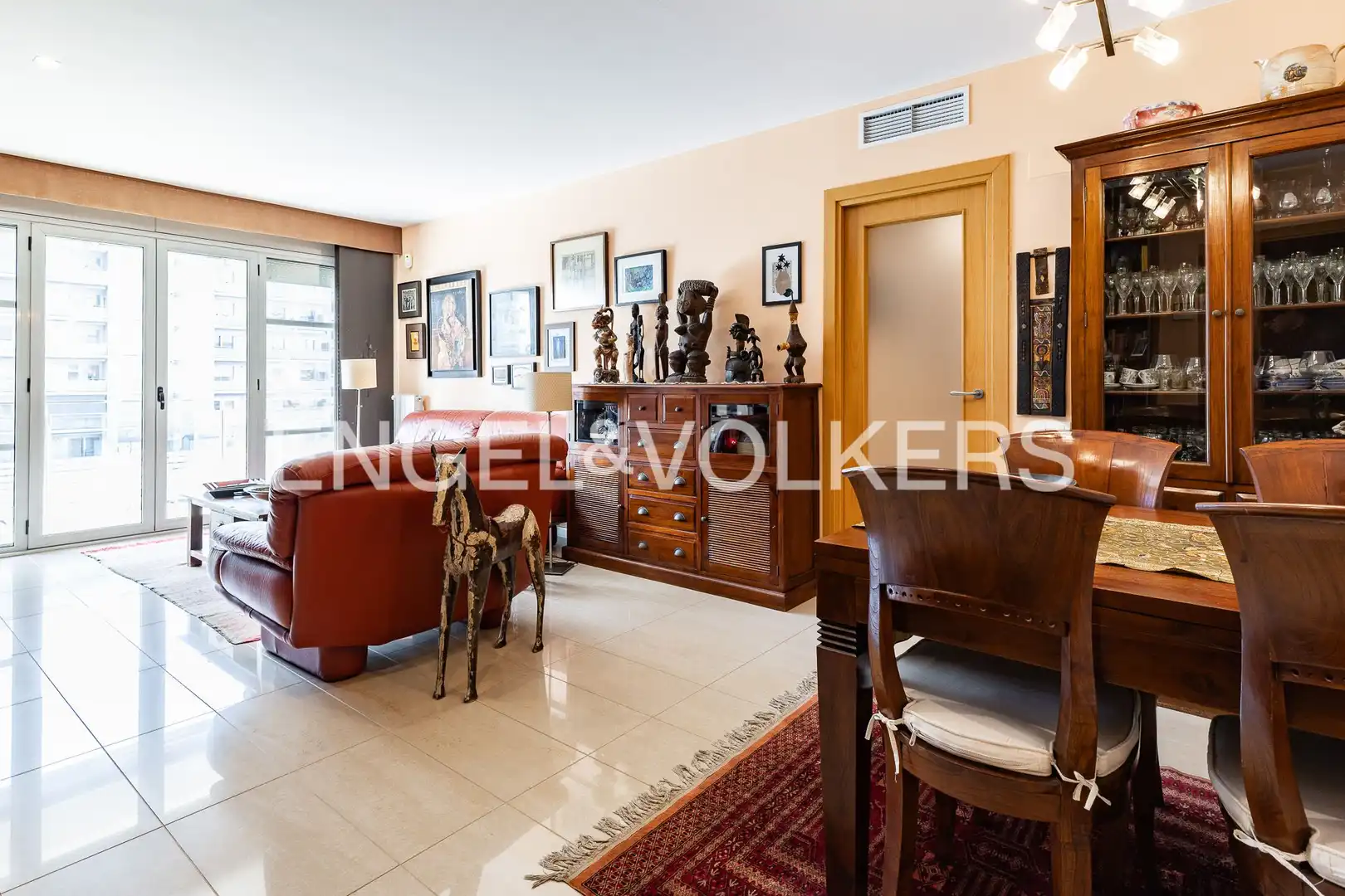 Sala de estar de Piso en venta en Badalona con Aire acondicionado, Calefacción y Terraza