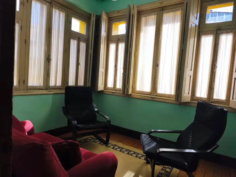 Sala de estar de Casa o chalet en venta en Nava con Amueblado