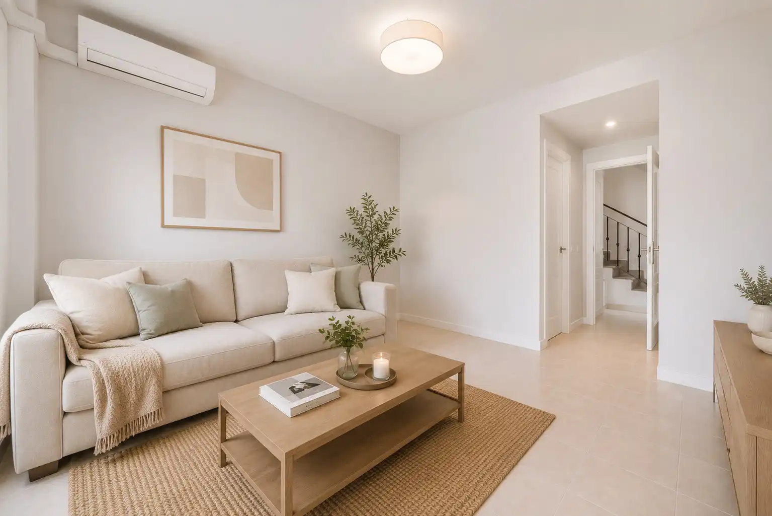 Sala de estar de Dúplex en venta en Brunete con Balcón