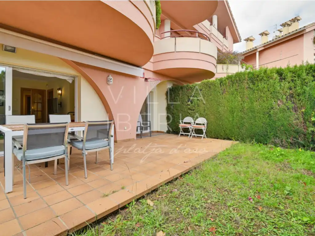Garden of Apartments for sale in Castell d'Aro, Platja d'Aro i s'Agaró  with Heating, Private garden and Terrace