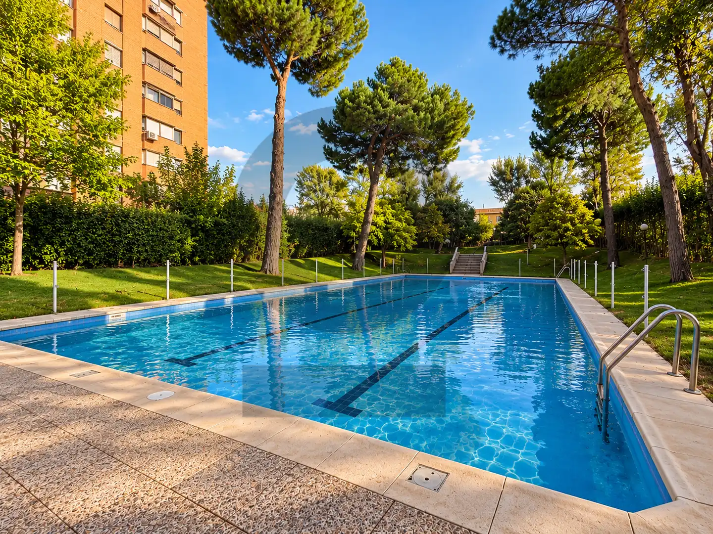 Piscina de Pis de lloguer en Fuencarral - El Pardo