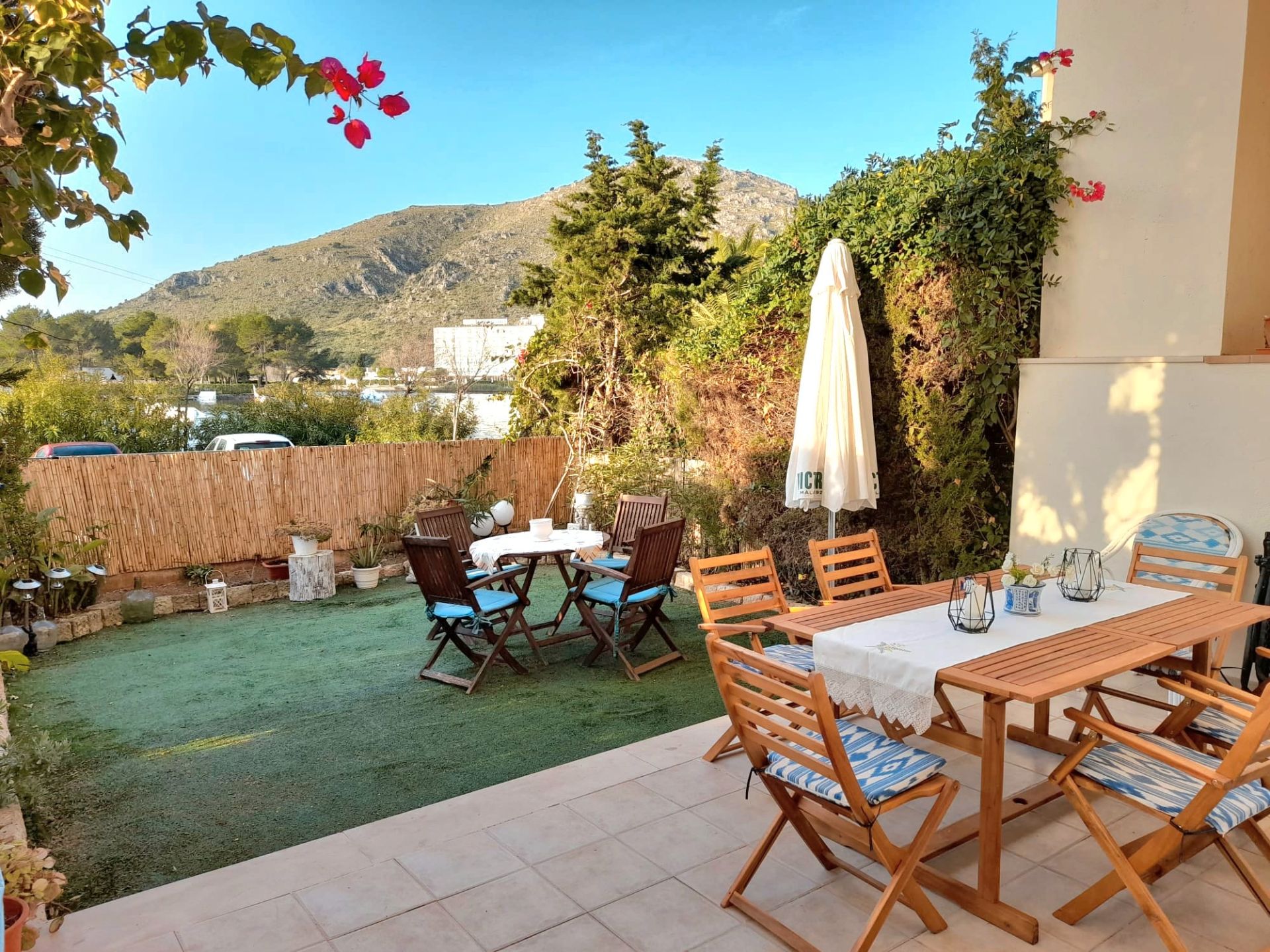 Jardín de Dúplex en venta en Alcúdia con Aire acondicionado, Calefacción y Jardín privado