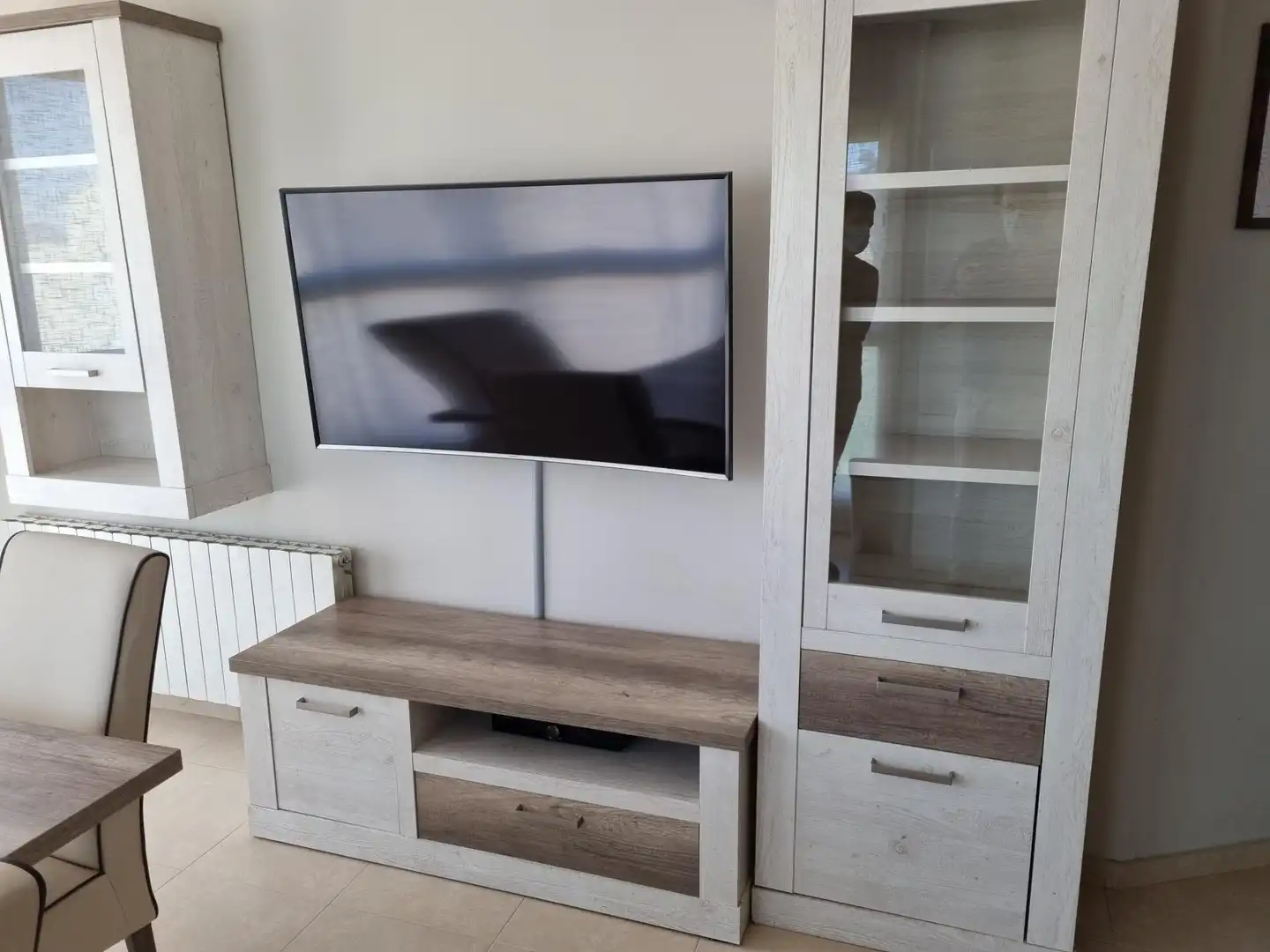 Wohnzimmer von Dachboden zum Verkauf in Sabadell mit Terrasse, Möbliert und Alarm