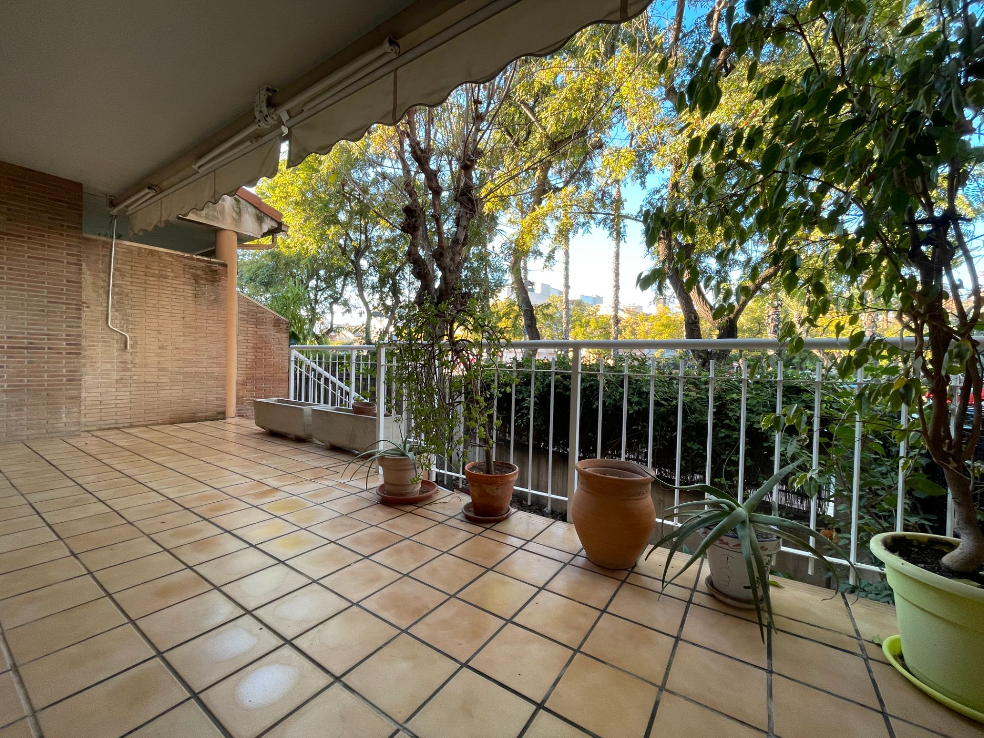 Terrace of Single-family semi-detached to rent in  Murcia Capital  with Air Conditioner, Heating and Parquet flooring