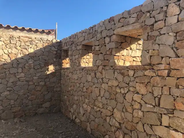 Vista exterior de Residencial en venda en Cervera del Maestre