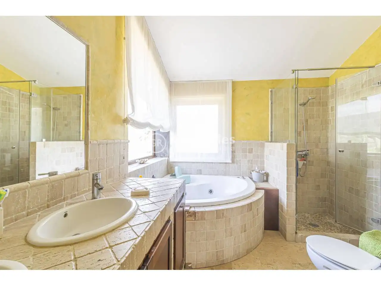 Baño de Casa o chalet en venta en Alaró con Aire acondicionado, Calefacción y Jardín privado