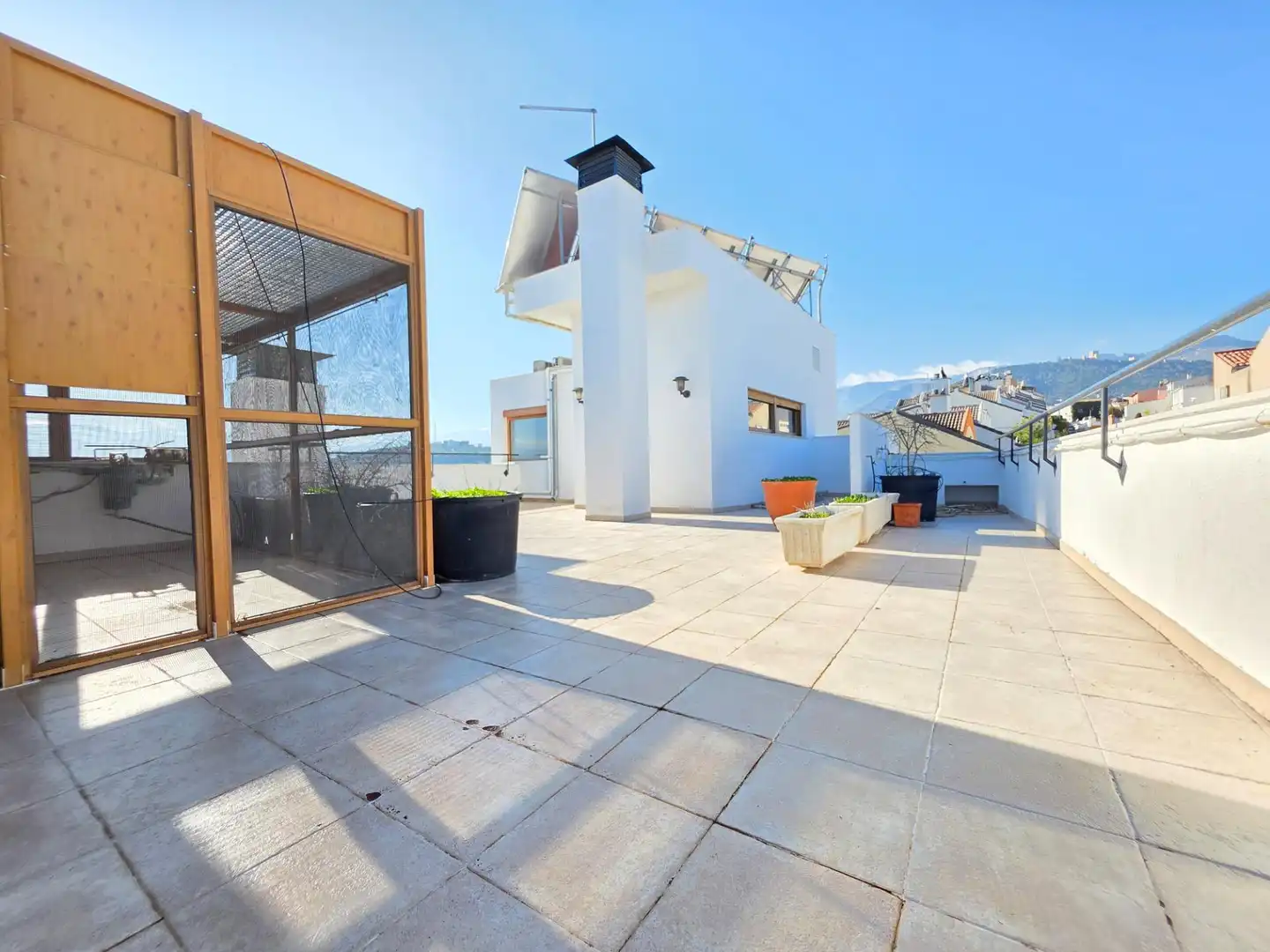 Terraza de Casa adosada en venta en Jaén con Aire acondicionado, Calefacción y Jardín privado