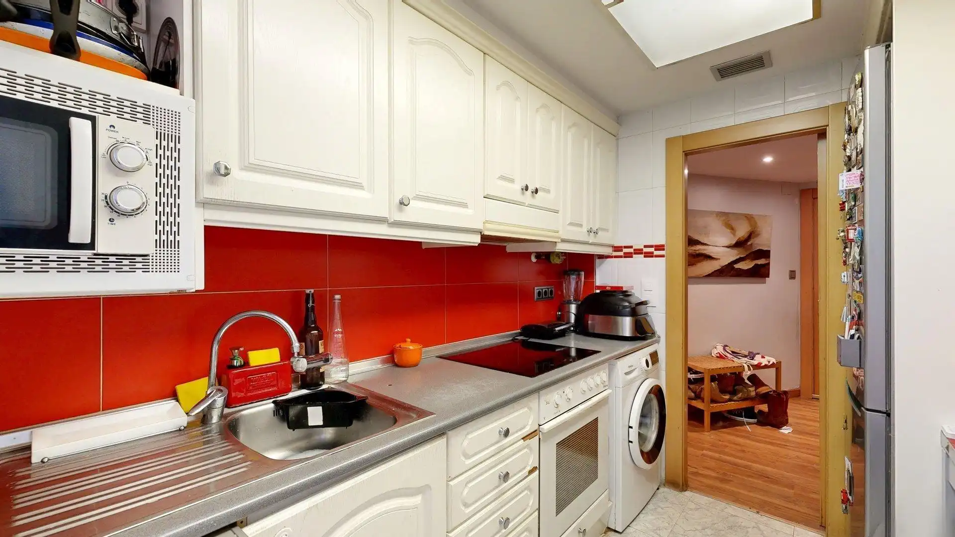 Küche von Wohnung zum Verkauf in Zaragoza mit Heizung, Terrasse und Balkon