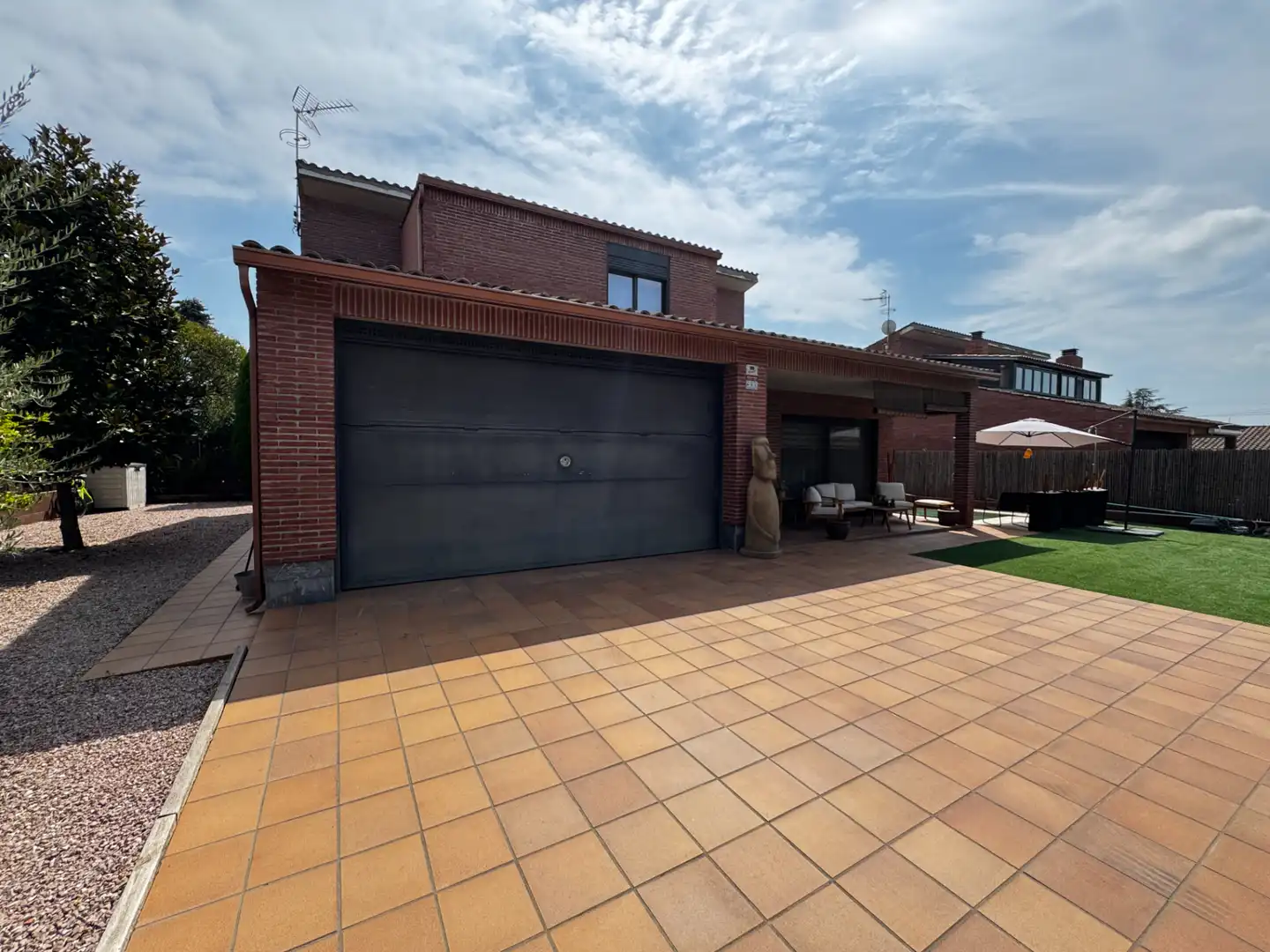 Vista exterior de Casa o xalet en venda en Sant Antoni de Vilamajor amb Aire condicionat, Calefacció i Jardí privat