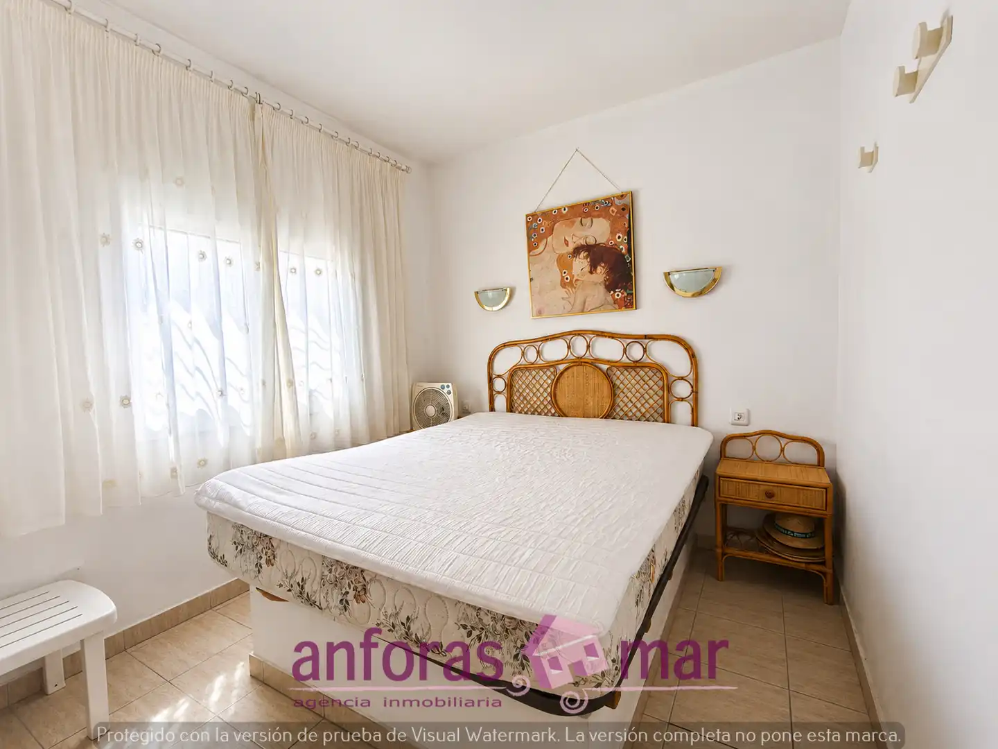 Schlafzimmer von Haus oder Chalet zum Verkauf in Torredembarra mit Klimaanlage, Heizung und Privatgarten