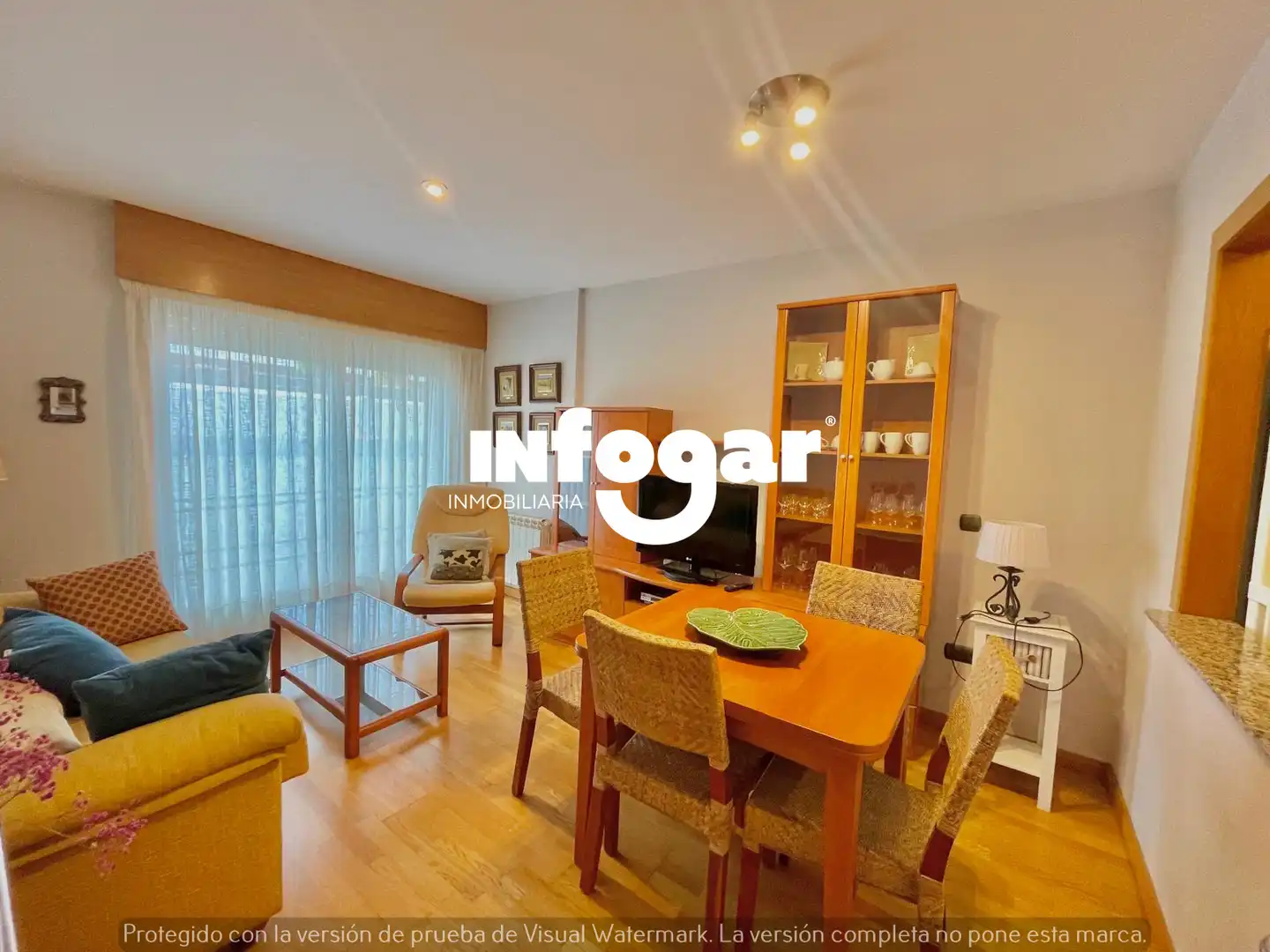 Wohnzimmer von Wohnung zum Verkauf in A Guarda   mit Heizung, Parkett und Abstellraum