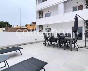 Terrace of Flat to rent in  Valencia Capital  with Air Conditioner, Heating and Terrace