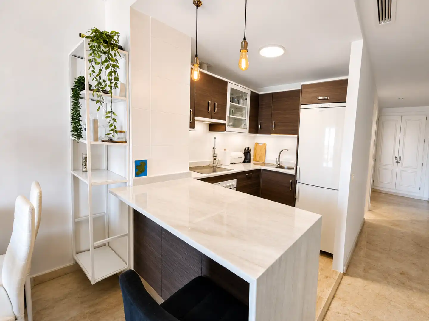 Kitchen of Ground floor for sale in Manilva  with Air Conditioner, Terrace and Swimming Pool
