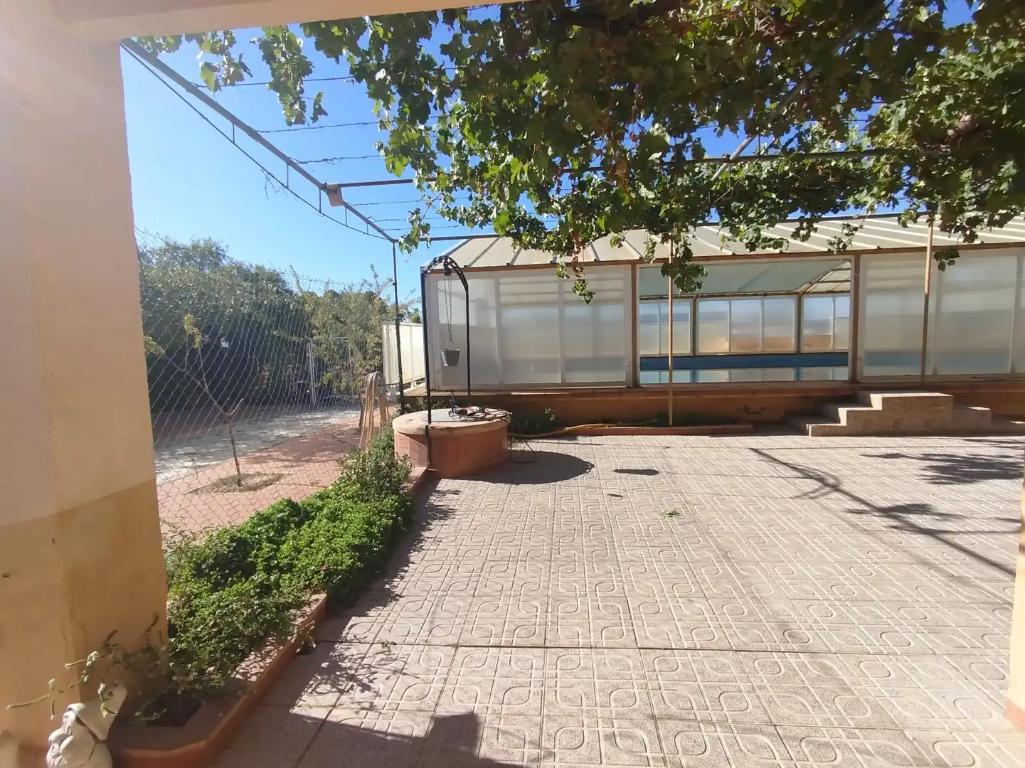 Terraza de Casa o chalet en venta en La Roda con Jardín privado, Terraza y Piscina