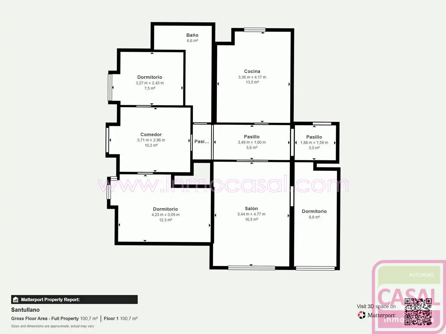 Wohnung zum Verkauf in Mieres (Asturias) mit Heizung und Möbliert