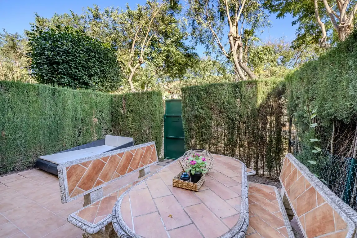 Jardín de Dúplex en venta en Jávea / Xàbia con Aire acondicionado, Jardín privado y Terraza