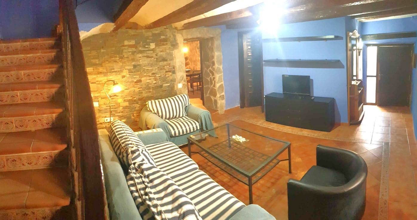 Sala d'estar de Finca rústica en venda en Alhama de Aragón amb Aire condicionat, Calefacció i Terrassa
