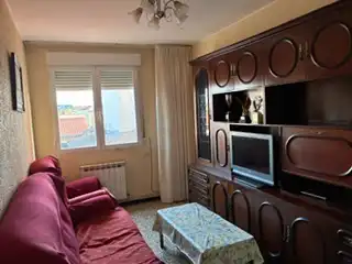 Sala de estar de Piso en venta en Zaragoza con Calefacción, Amueblado y Horno