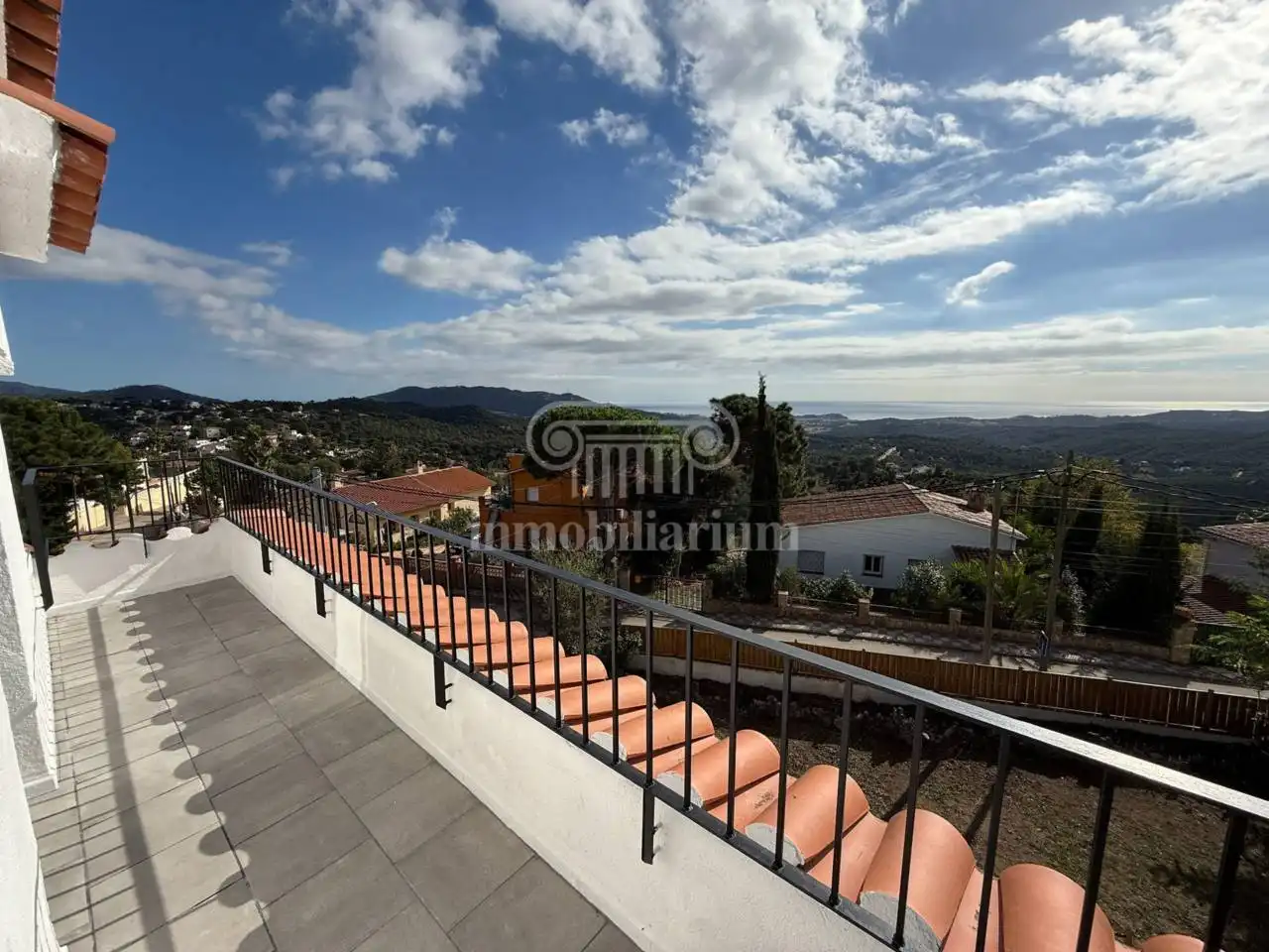 Terraza de Casa o chalet en venta en Lloret de Mar con Aire acondicionado, Jardín privado y Parquet