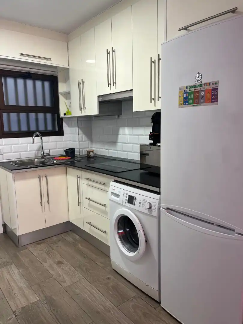 Kitchen of Study for rent in Tacoronte  with Furnished, Washing machine and Microwave