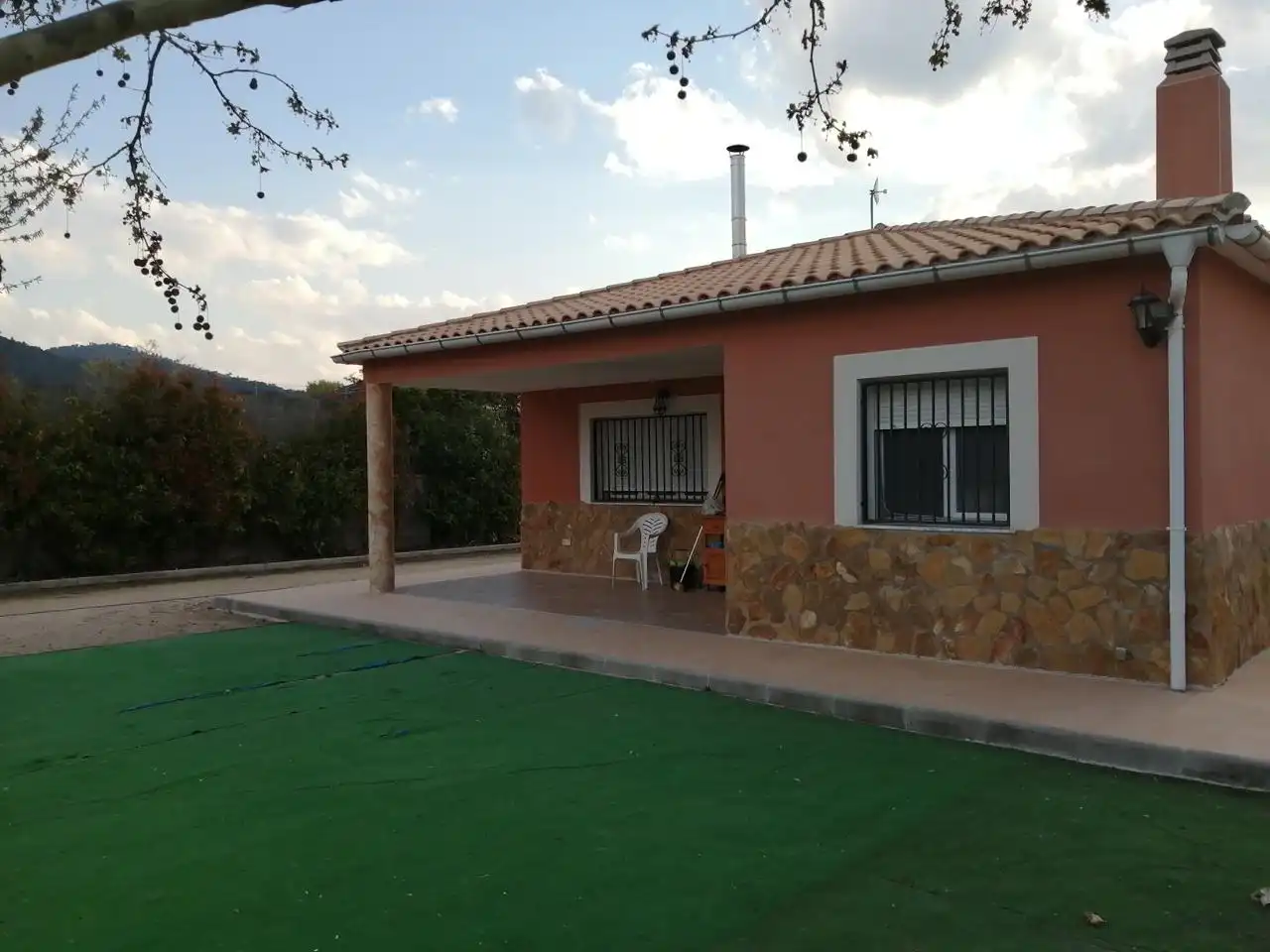 Vista exterior de Casa o chalet en venta en Ibi con Amueblado