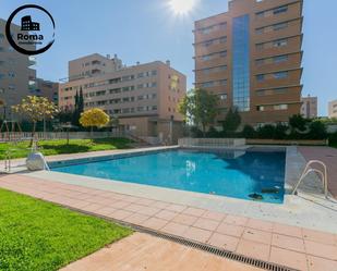 Swimming pool of Attic for sale in  Granada Capital  with Private garden, Terrace and Balcony